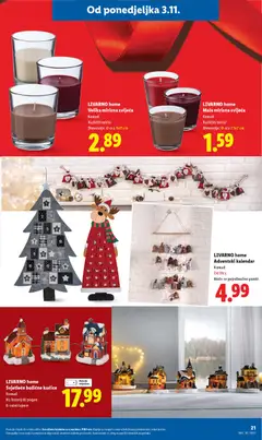Katalog Lidl - Pregled kataloga iz trgovine Lidl, vrijedi od 03.11.2025 | Stranica: 21
