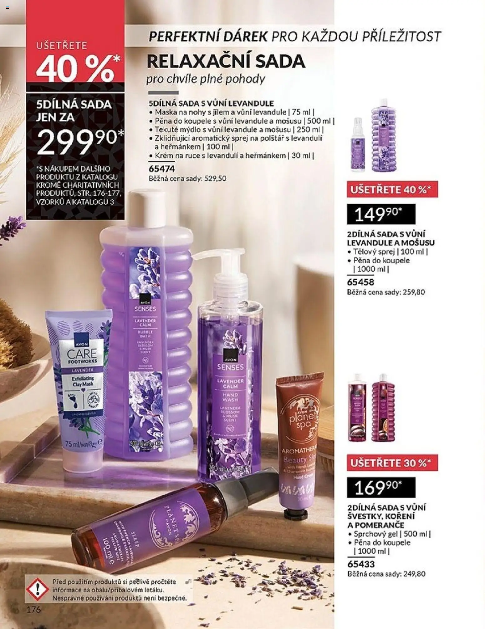 Avon katalog 2/2026 od 01.02.2026 | Strana: 176 | Produkty: Mýdlo, Sprchový gel, Pomeranče, Polštář