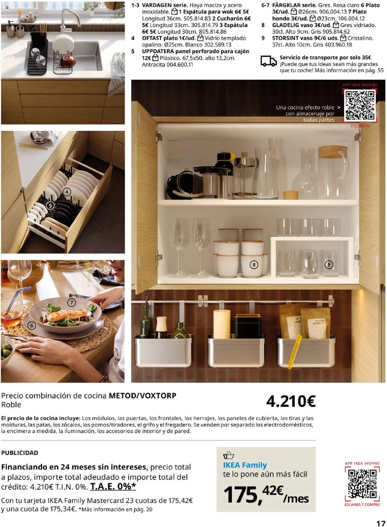 Catálogo IKEA La vida comienza en la cocina │ válido desde el 18.09.2025 | Página: 17 | Productos: Té, Cocina, Almacenaje
