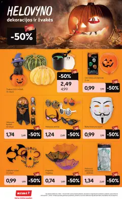 Rimi leidinys galioja nuo 28.10.2025 | Puslapis: 6 | Prekių: Kaukė, Akiniai
