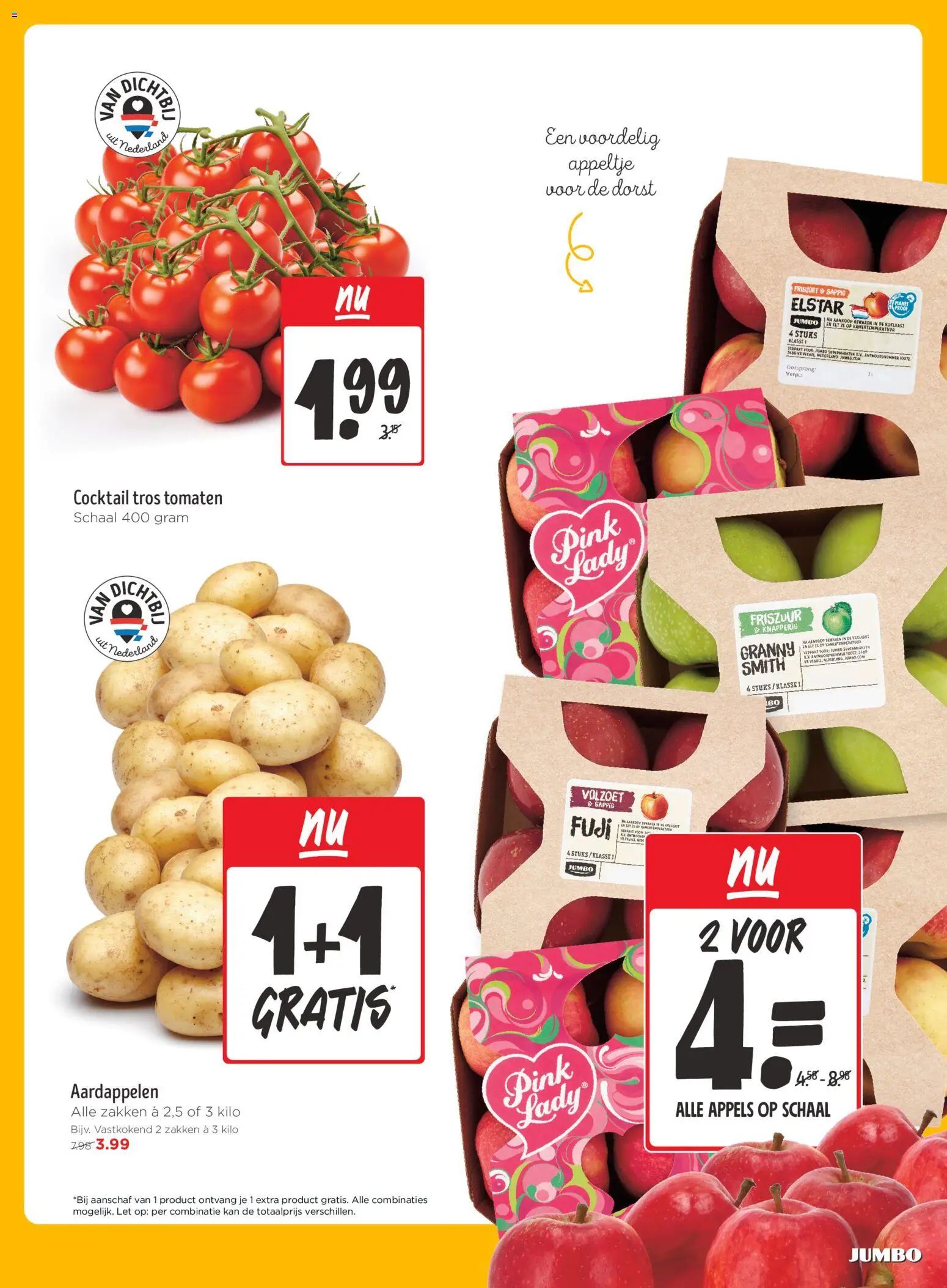 {H1} | Pagina: 5 | Producten: Appels, Tomaten, Kan, Schaal