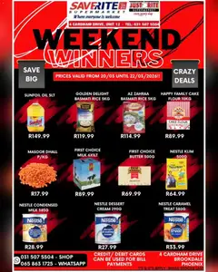 Saverite specials catalogue – valid from 20.03.2026