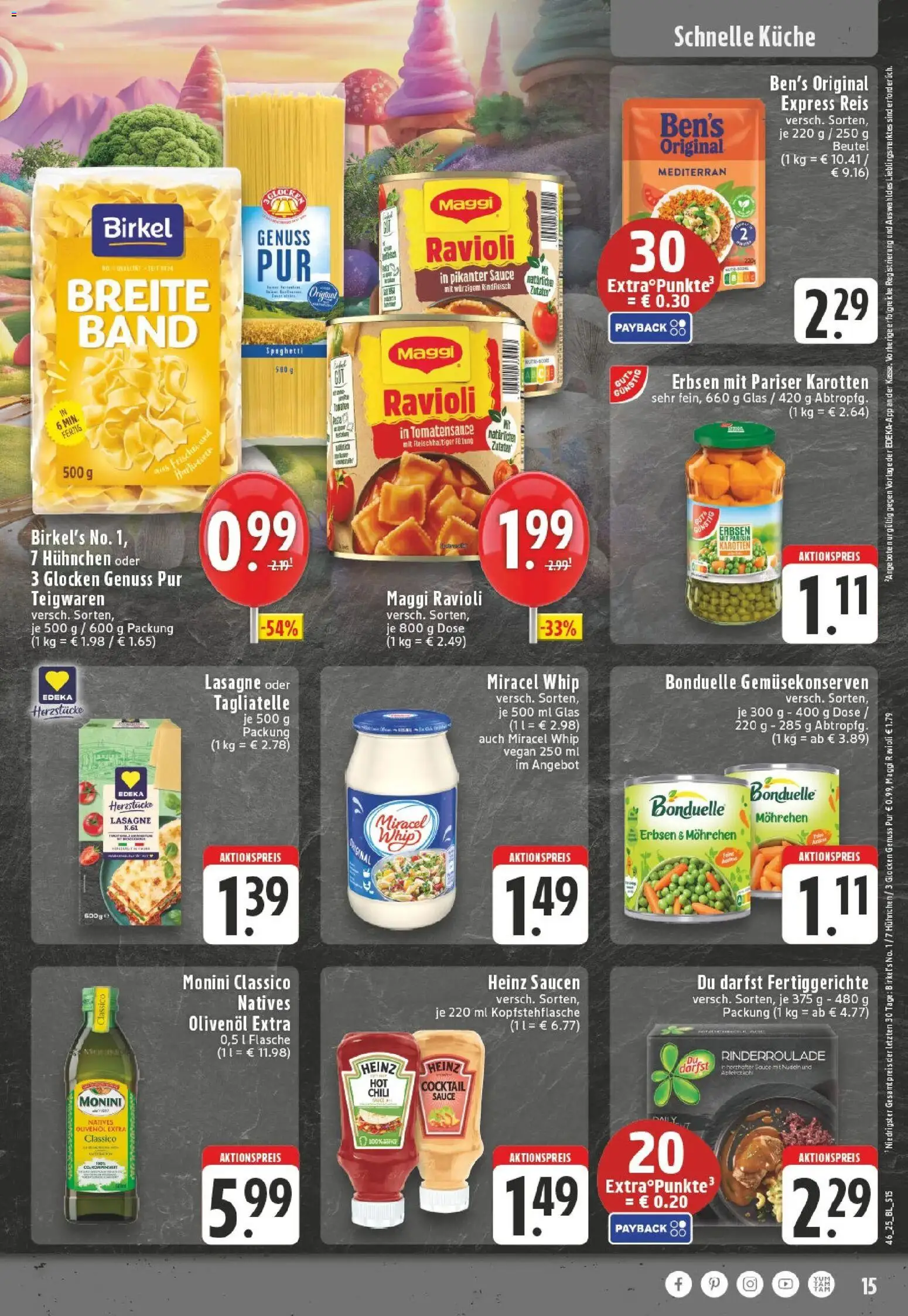 Edeka prospekt Wülfrath	 – gültig ab 10.11.2025 | Seite: 15 | Produkte: Maggi, Chili, Reis, Rindfleisch