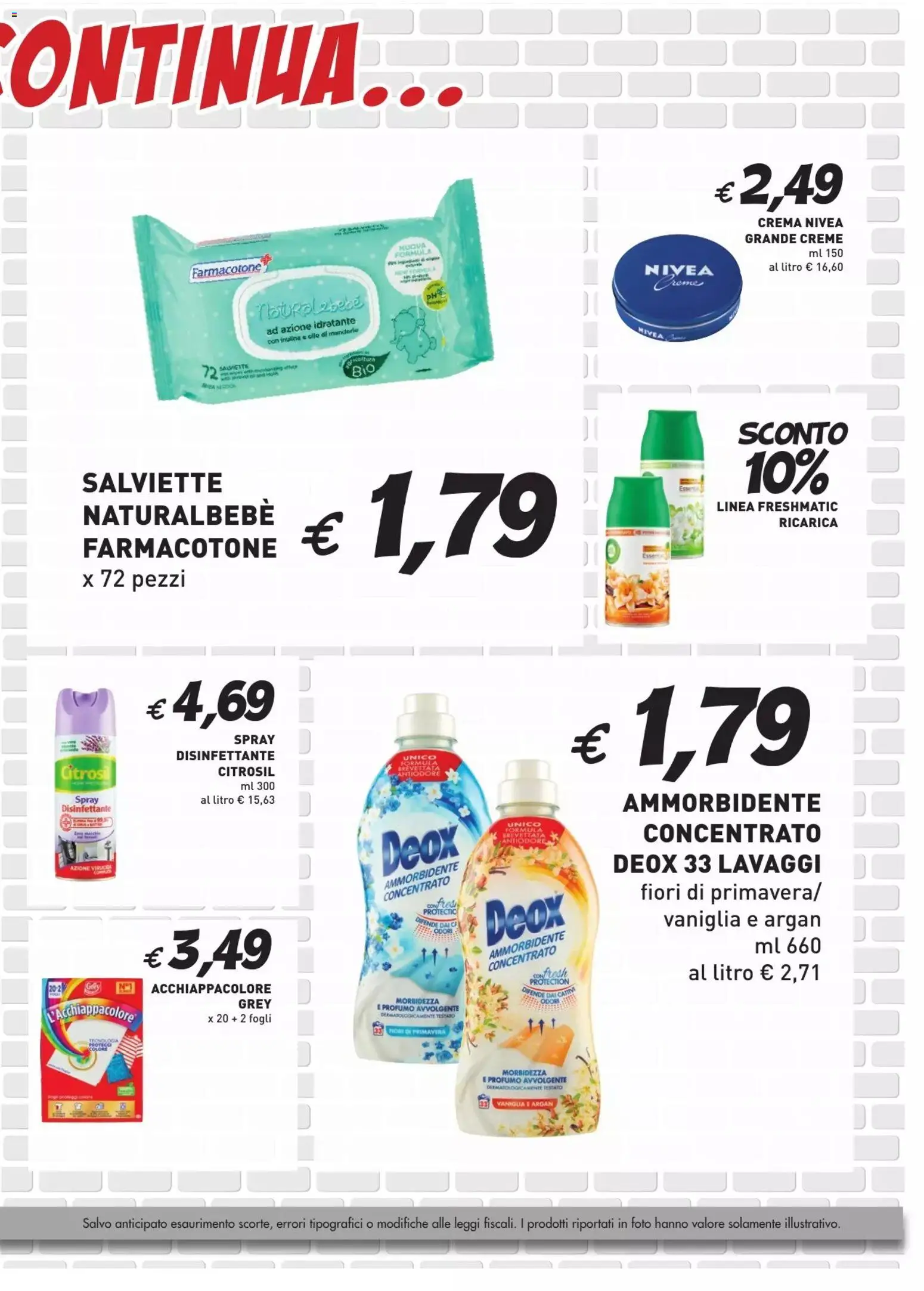 Volantino Coal del 22.01.2026 | Pagina: 5 | Prodotti: Crema, Spray disinfettante, Mandorle, Profumo