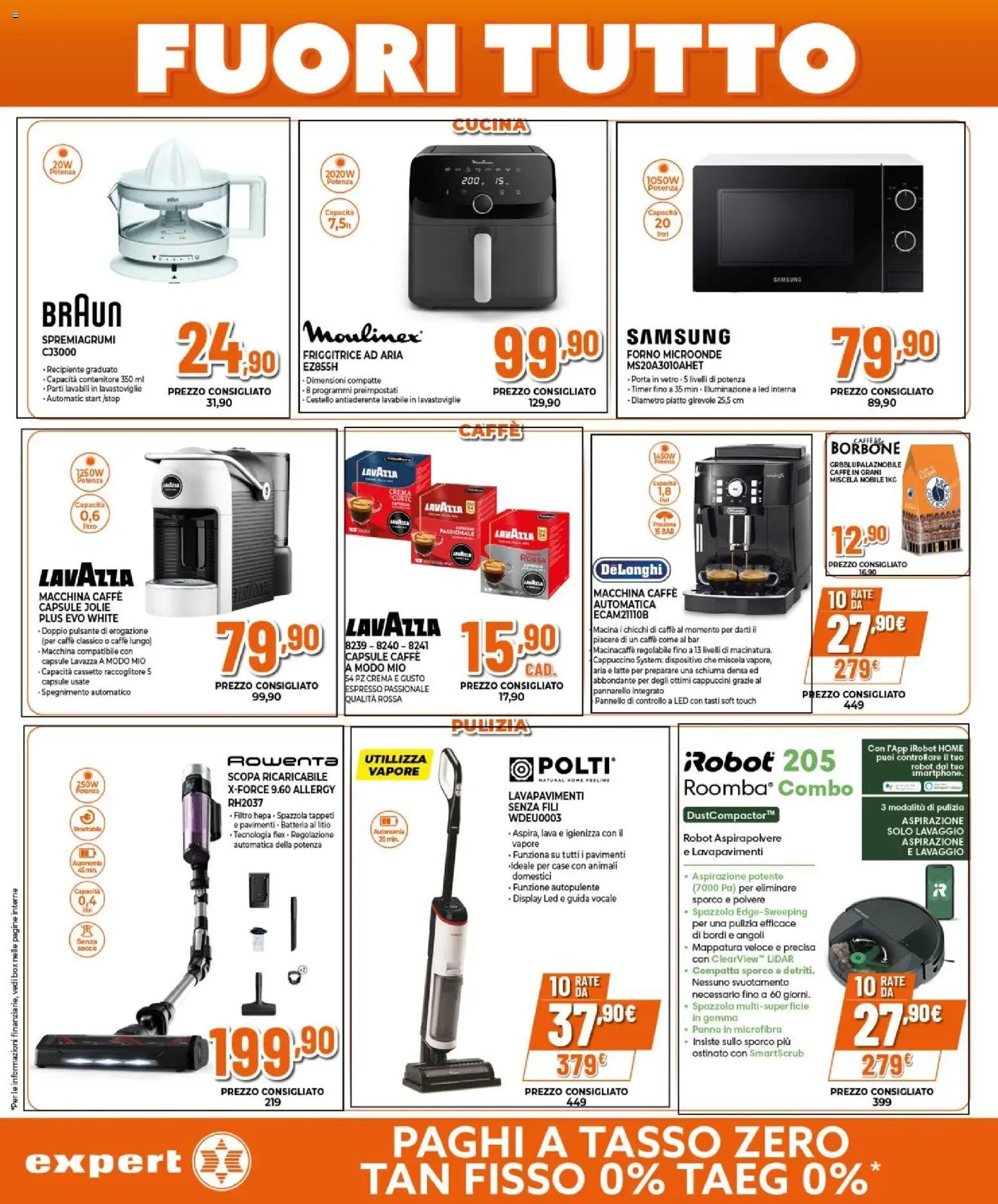 Volantino Expert del 15.01.2026 | Pagina: 15 | Prodotti: Crema, Caffè, Latte, Batteria