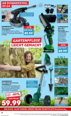 Kaufland DE - DE Folder Hannover - Voorbeeld van een folder van Kaufland DE, geldig van 09.04.2026 | Pagina: 42 | Producten: Trimmer