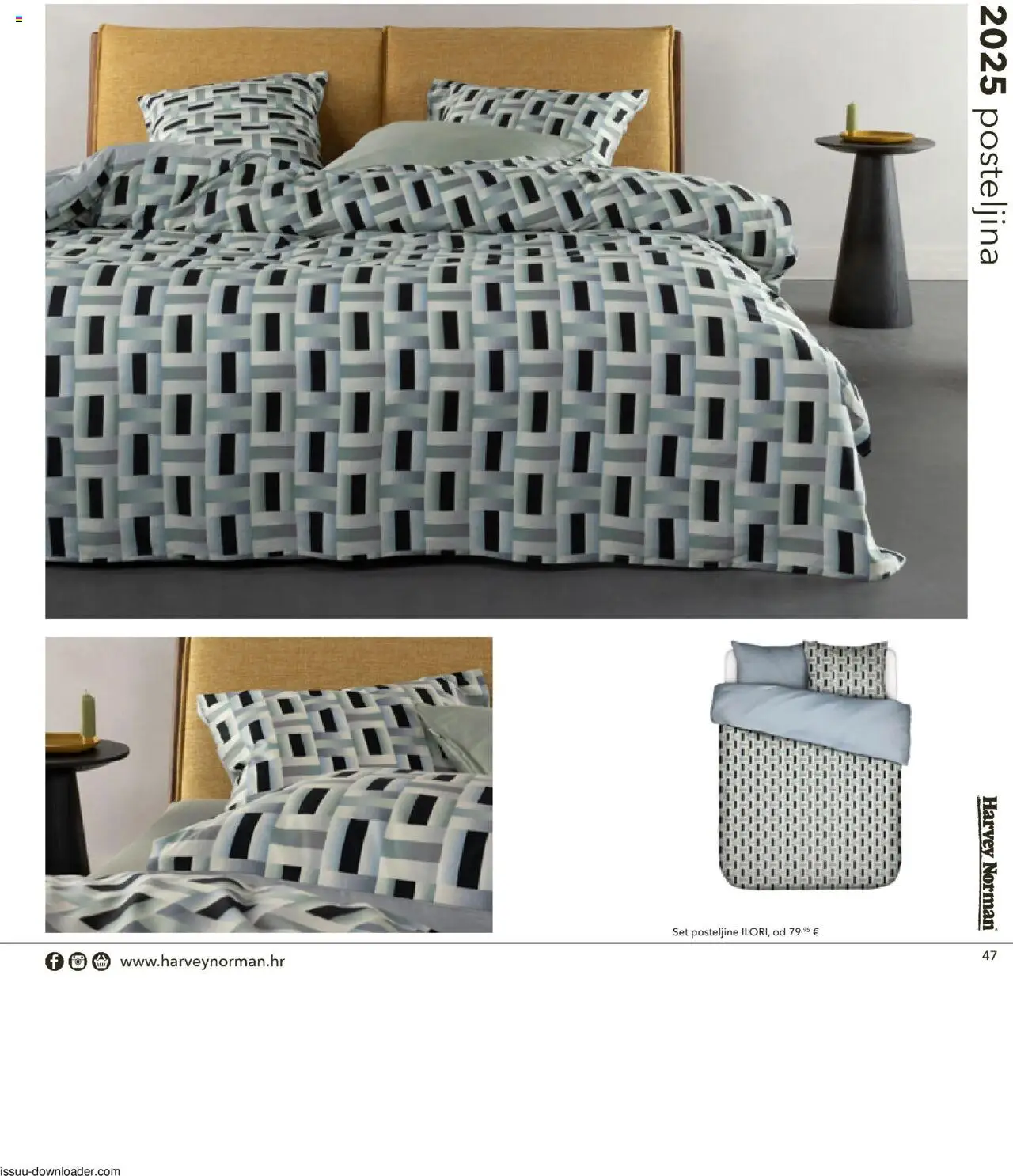 Harvey Norman katalog | vrijedi od 15.05.2025 | Stranica: 47 | Proizvodi: Posteljina