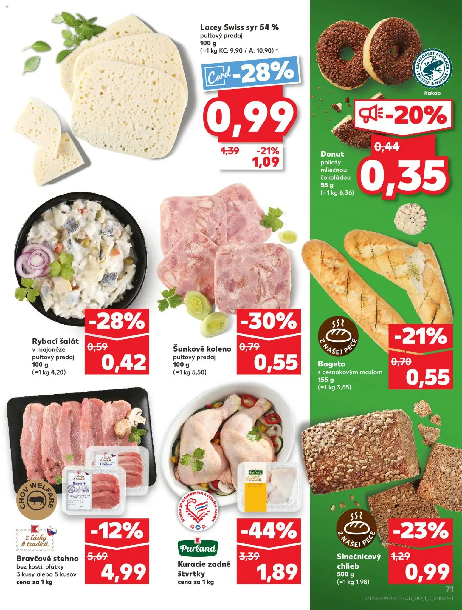 Kaufland SK akciós ujság - amely érvényes a következő dátumtól: 23.04.2026 | Oldal: 71