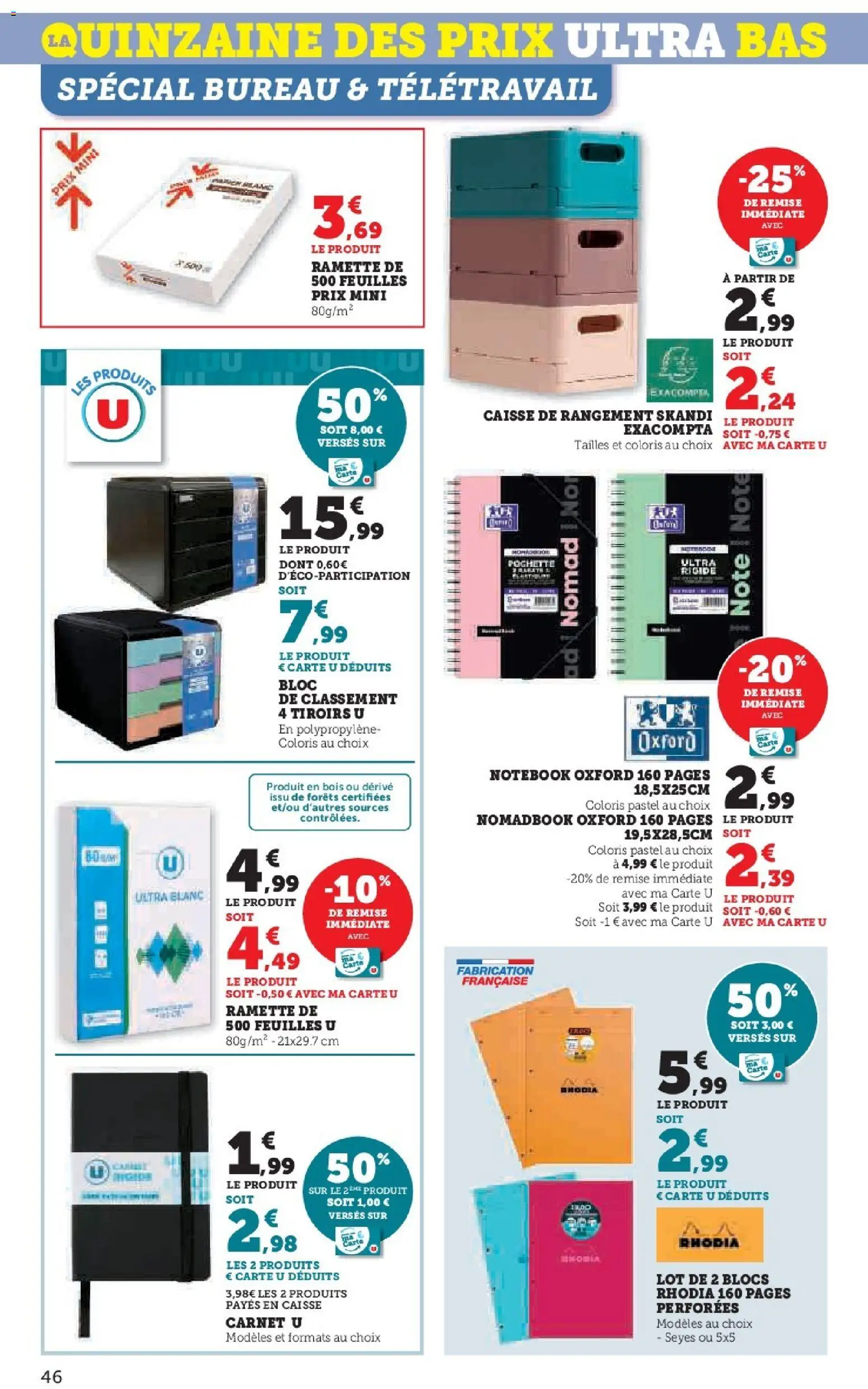 {H1} | Page: 46 | Produits: Bureau, Tiroirs, Notebook