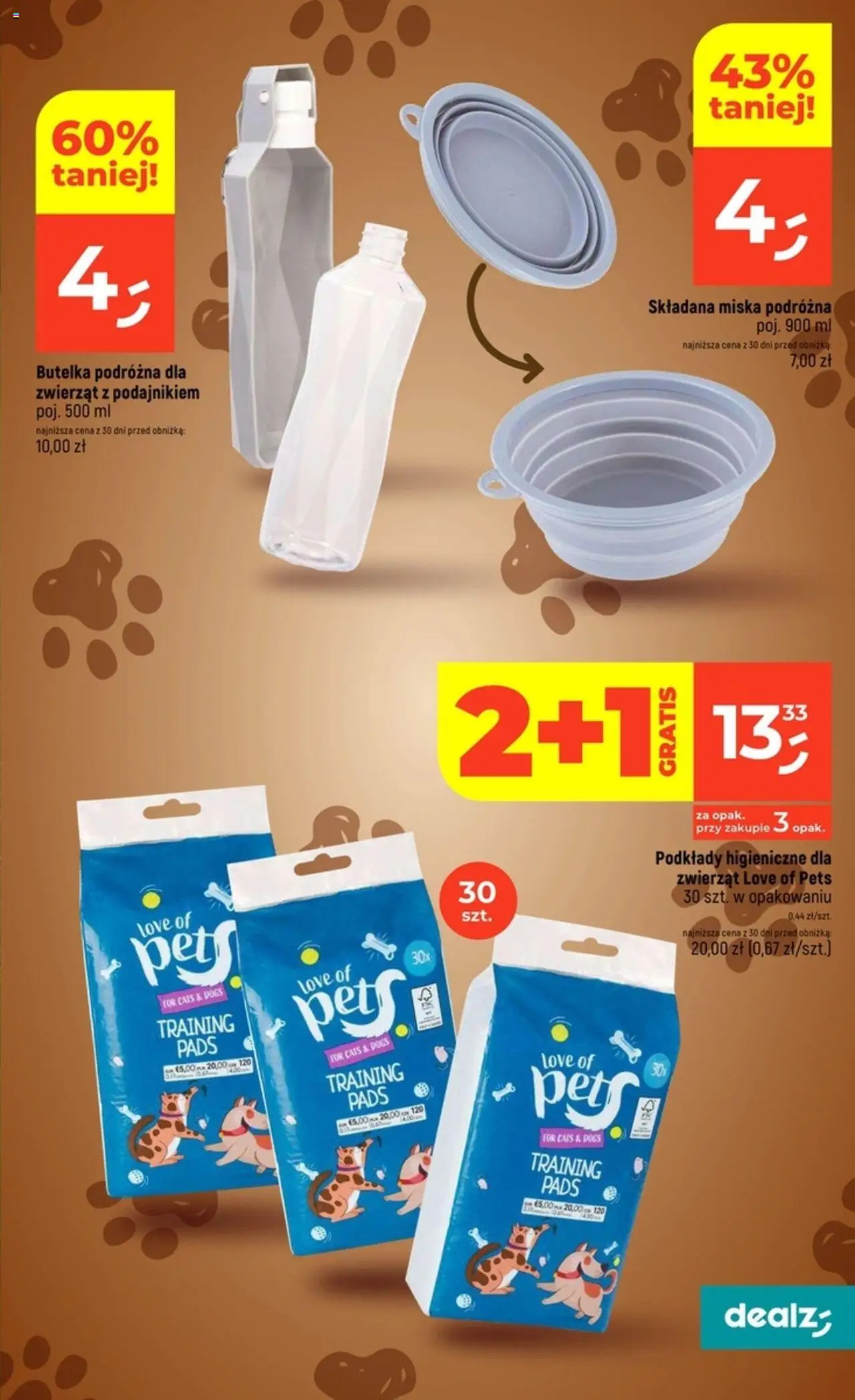Dealz Gazetka od 31.07.2025 | Strona: 29 | Produkty: Podkłady higieniczne