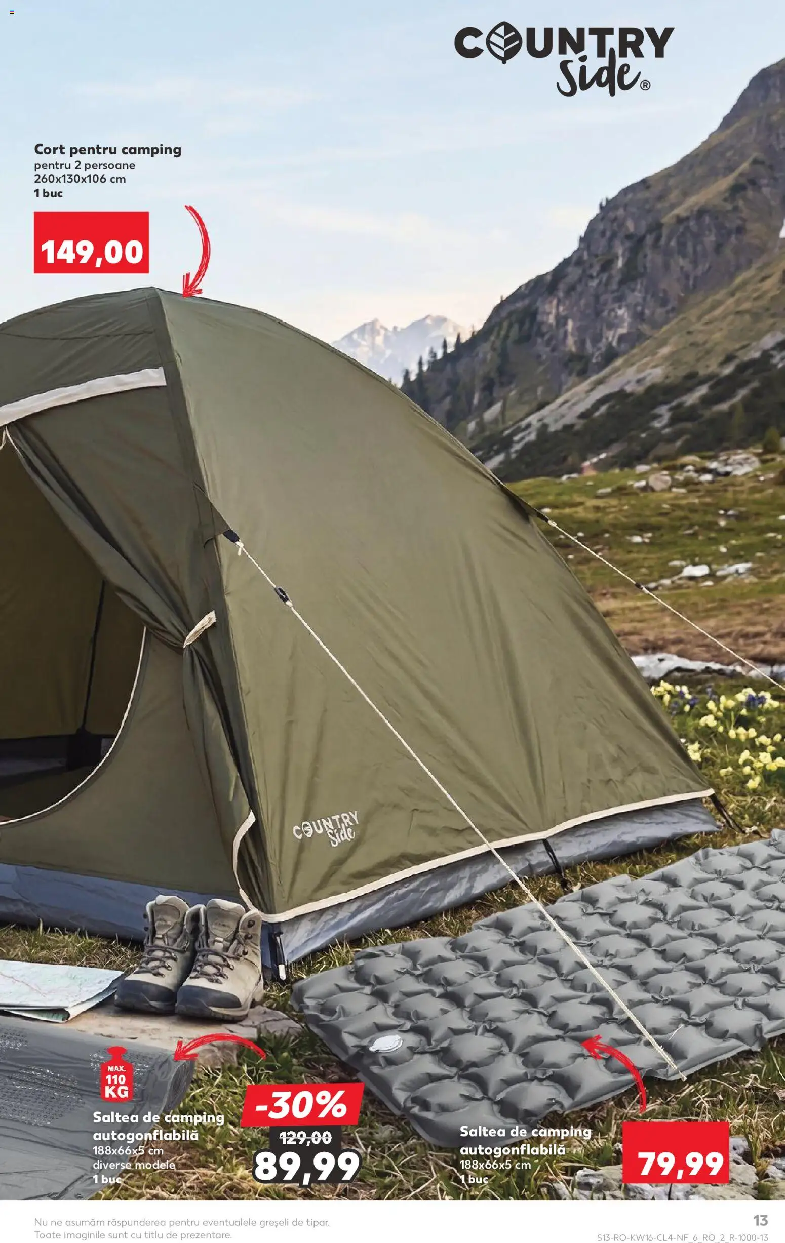 Kaufland RO akciós ujság - amely érvényes a következő dátumtól: 15.04.2026 | Oldal: 13