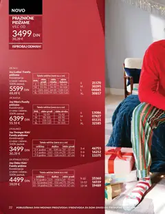 Joy Ladies' Family pidžama, Kombinacija crvene i zelene. 100% pamuk. - pregled AVON kataloga - važi od 01.11.2025 | Strana: 22 | Proizvode: Pidžama