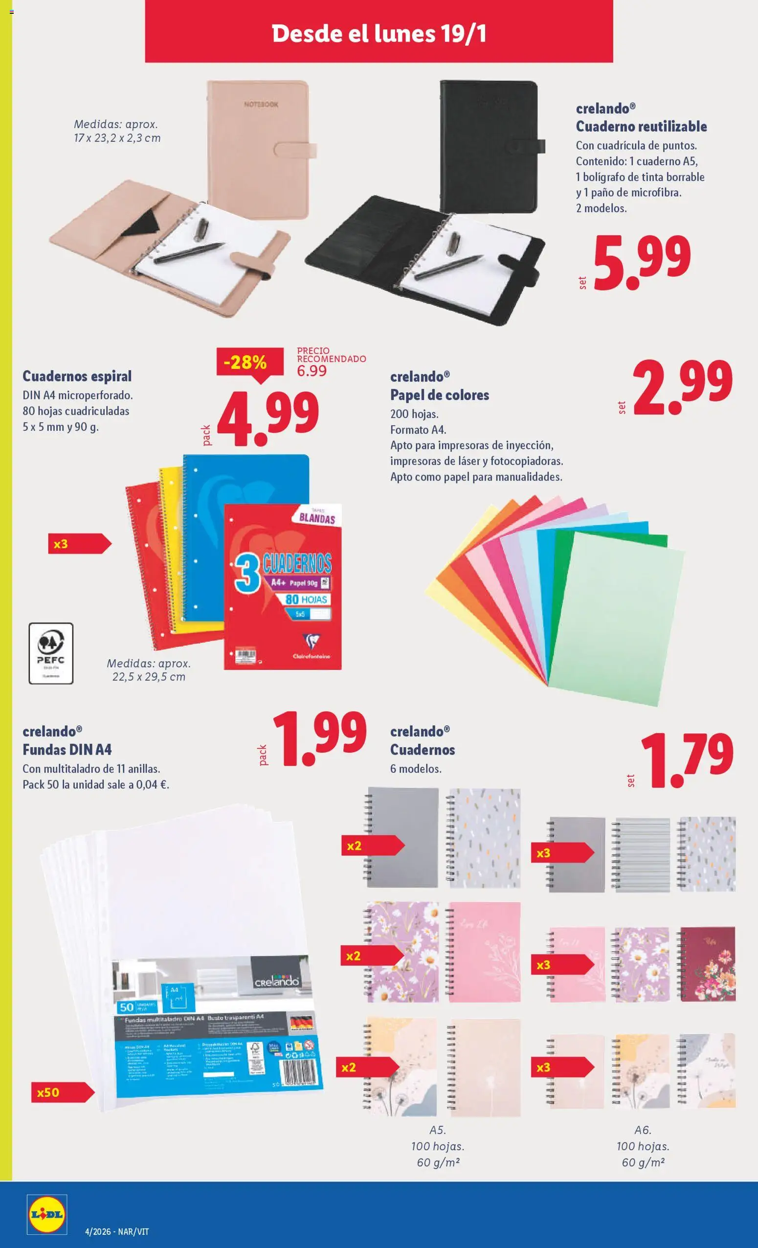 Lidl folleto de bazar │ válido desde el 19.01.2026 | Página: 16