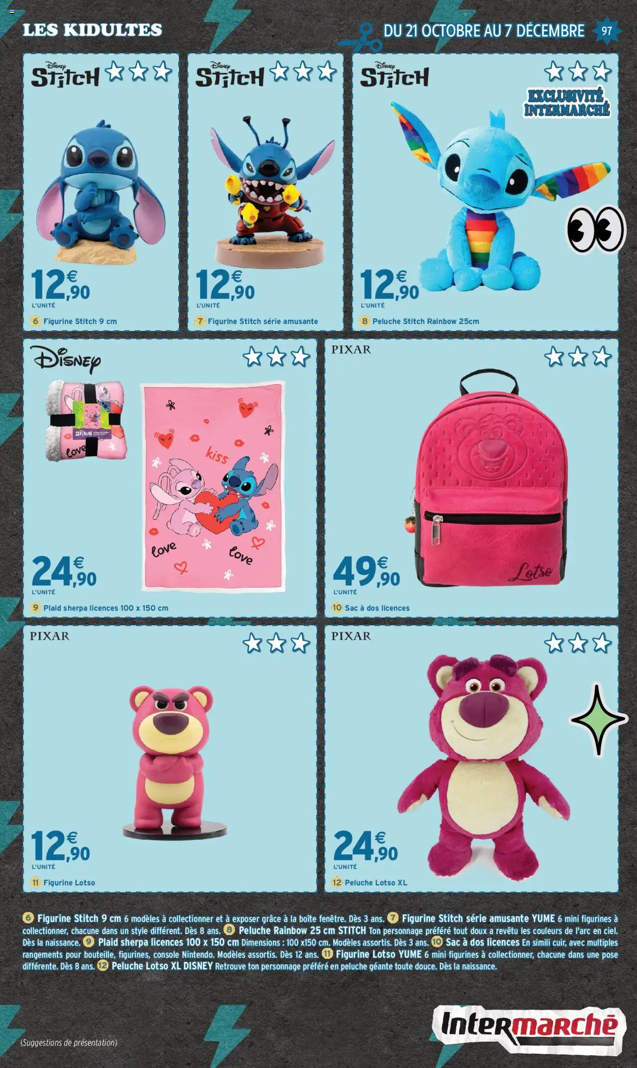 {H1} | Page: 97 | Produits: Sac, Peluche, Figurines, Sac à dos