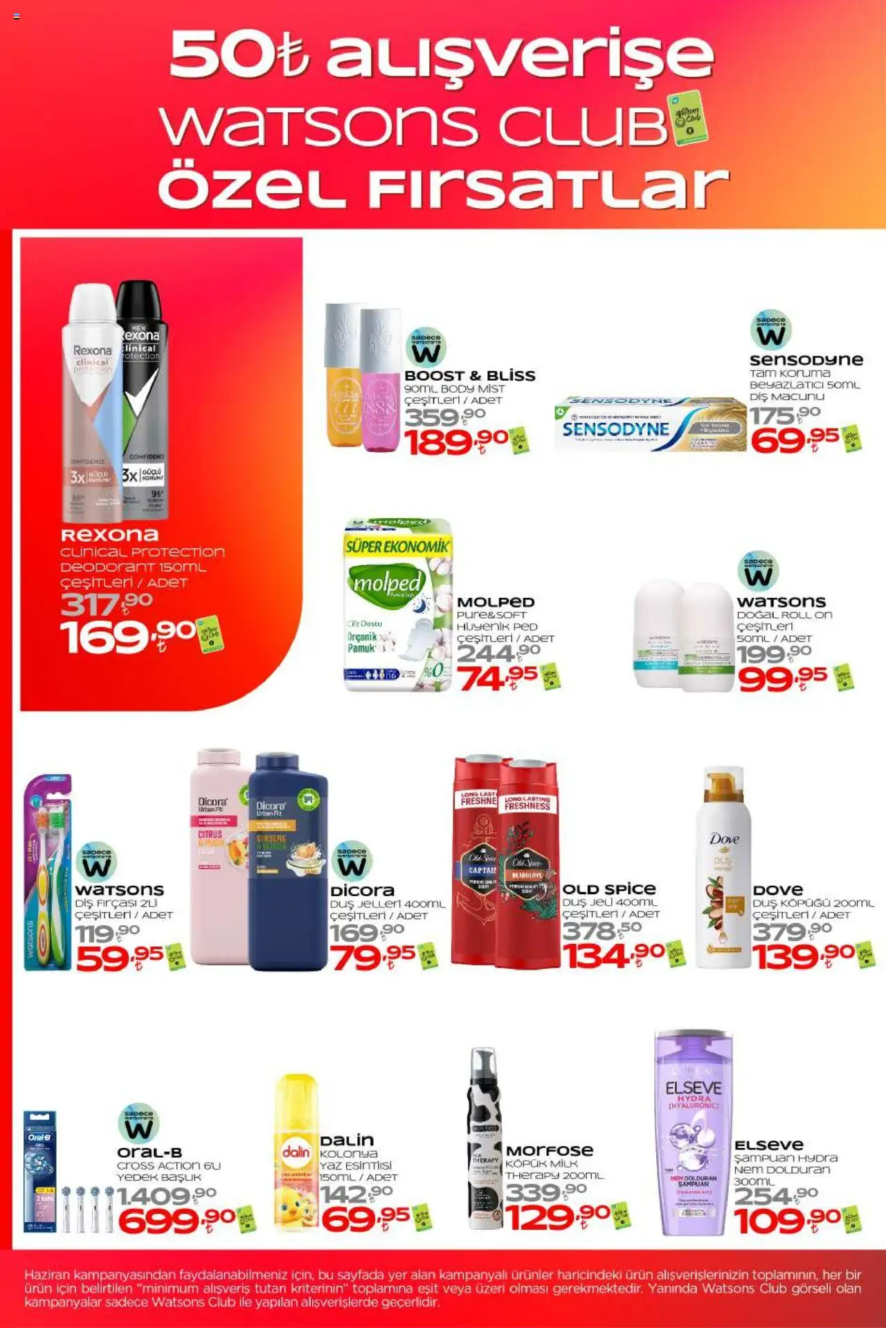 Watsons Katalog - 27.05.2025 tarihinden itibaren geçerlidir | Sayfa: 4 | Ürünler: Duş, Şampuan, Duş jeli, Deodorant