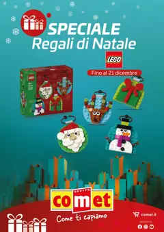 Anteprima del volantino Comet Lego catalogo valido a partire dal 04.12.2025