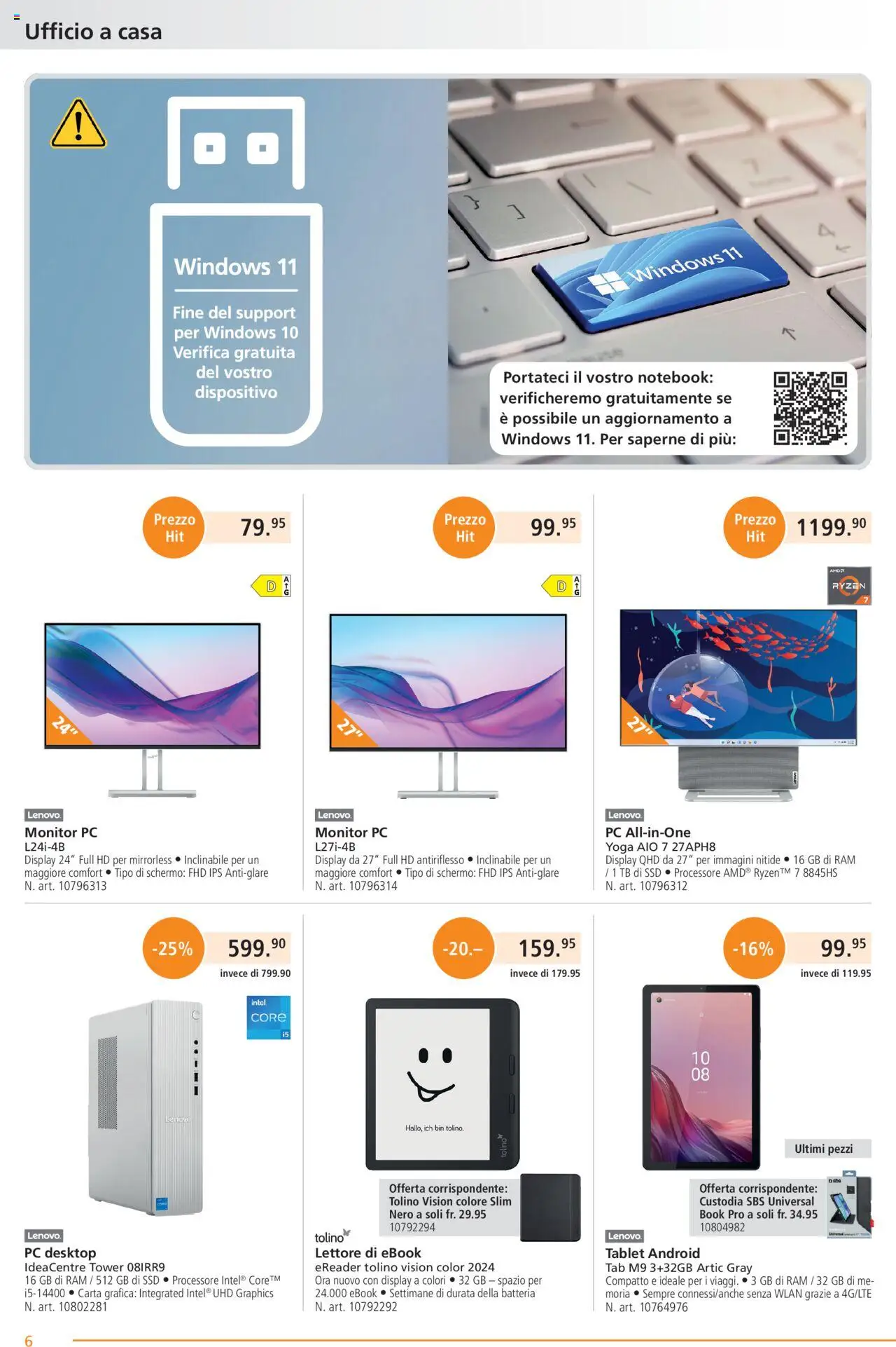 Fust Aktionen IT ab 28.07.2025 | Seite: 6 | Produkte: Notebook, Monitor, Pc, Tablet