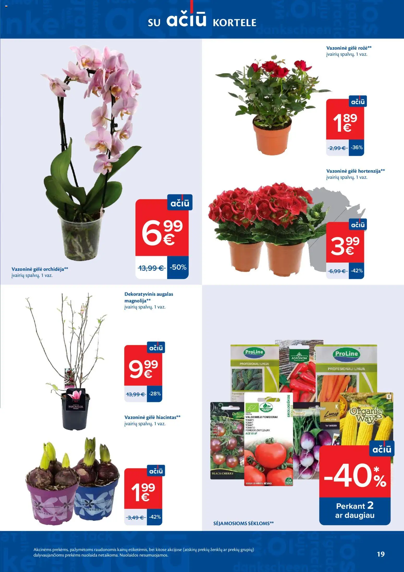 MAXIMA akcijos nuo 17.03.2026 | Puslapis: 19 | Prekių: Pomidorai