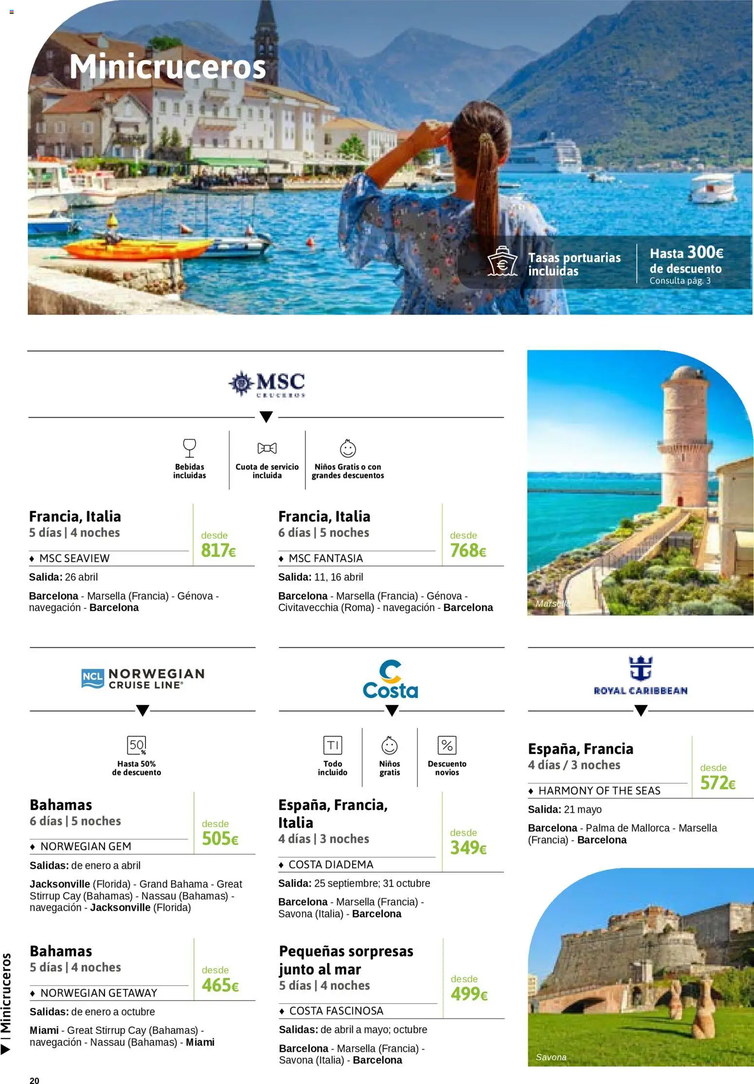 Viajes El Corte Inglés Semana del Crucero │ válido desde el 07.01.2026 | Página: 21 | Productos: Navegación