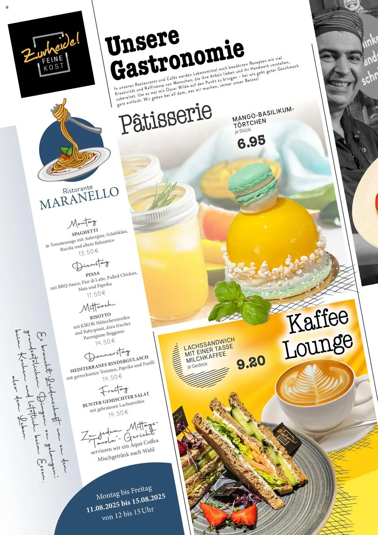 Edeka Zurheide Prospekt 	 - gültig ab dem 11.08.2025 | Seite: 6 | Produkte: Kaffee, Balsamico, Rucola, Uhr