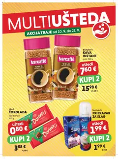 Multiušteda Studenac - Pregled kataloga iz trgovine Studenac, vrijedi od 10.09.2025
