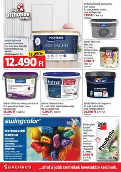 Bauhaus Akciós újság - amely érvényes a következő dátumtól: 04.12.2025 | Oldal: 13 | Termékek: Festék