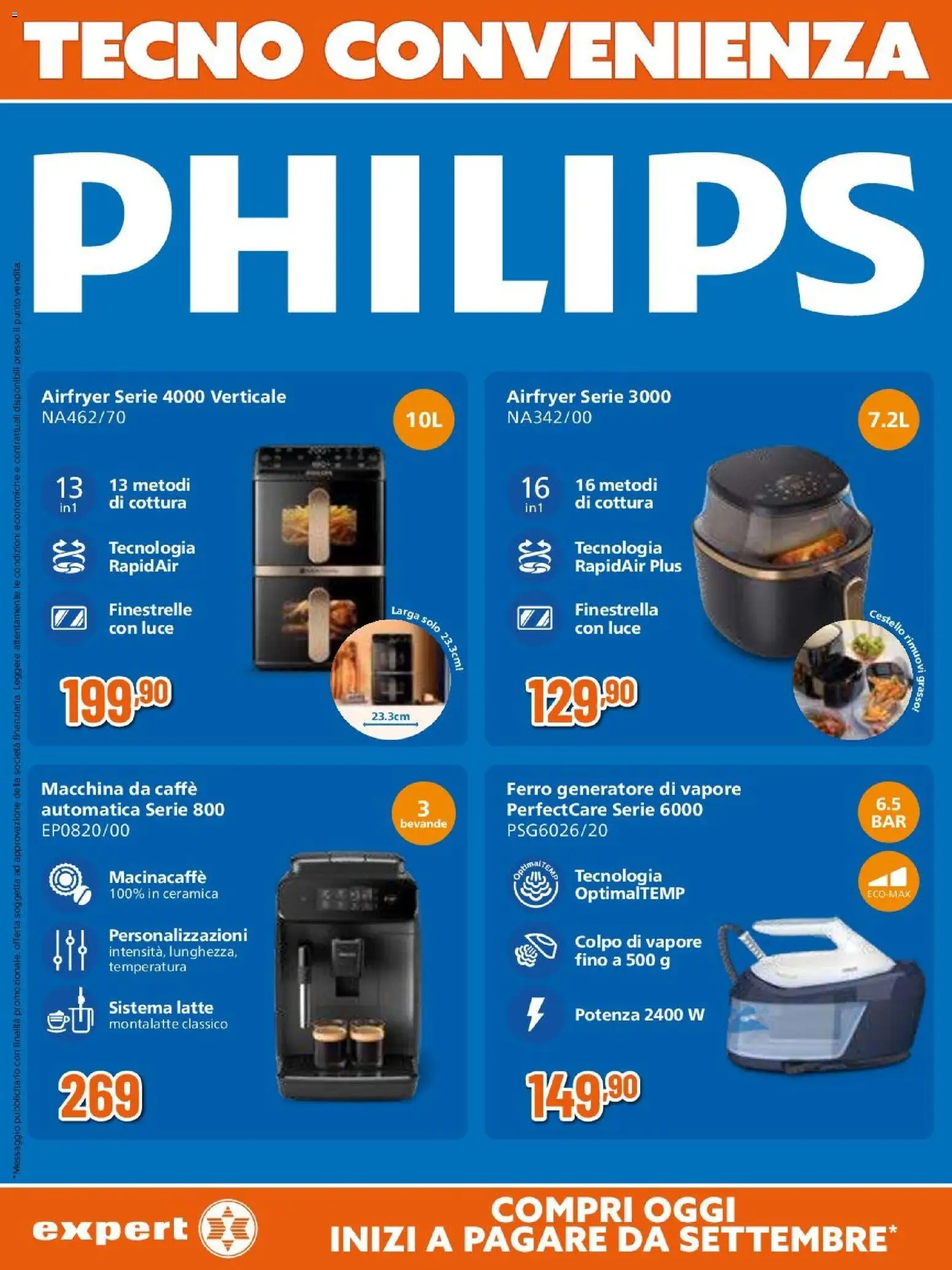 Volantino Expert del 26.03.2026 | Pagina: 22 | Prodotti: Macchina da caffe, Caffè, Latte, Generatore