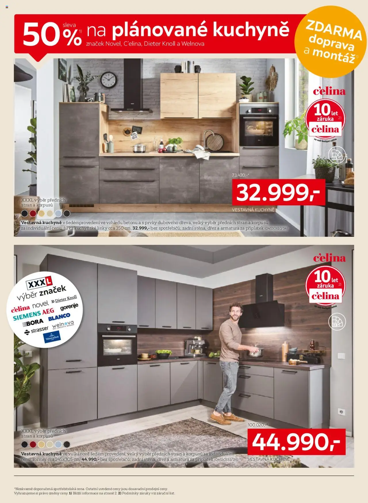 XXXLutz leták - XXXL inspirace v kuchyních od 17.02.2025 | Strana: 6 | Produkty: Dřez, Kuchyně