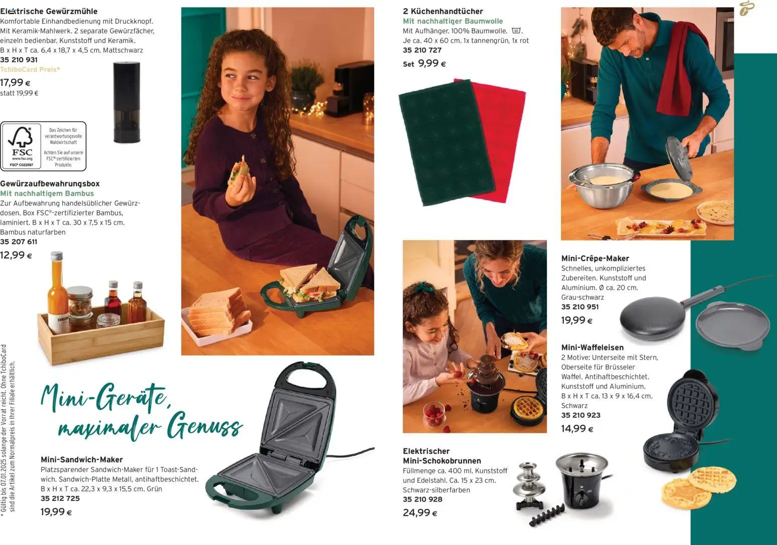 Tchibo Eduscho  Tchibo Magazin gültig ab 03.12.2025 | Seite: 9 | Produkte: Sandwichmaker, Box