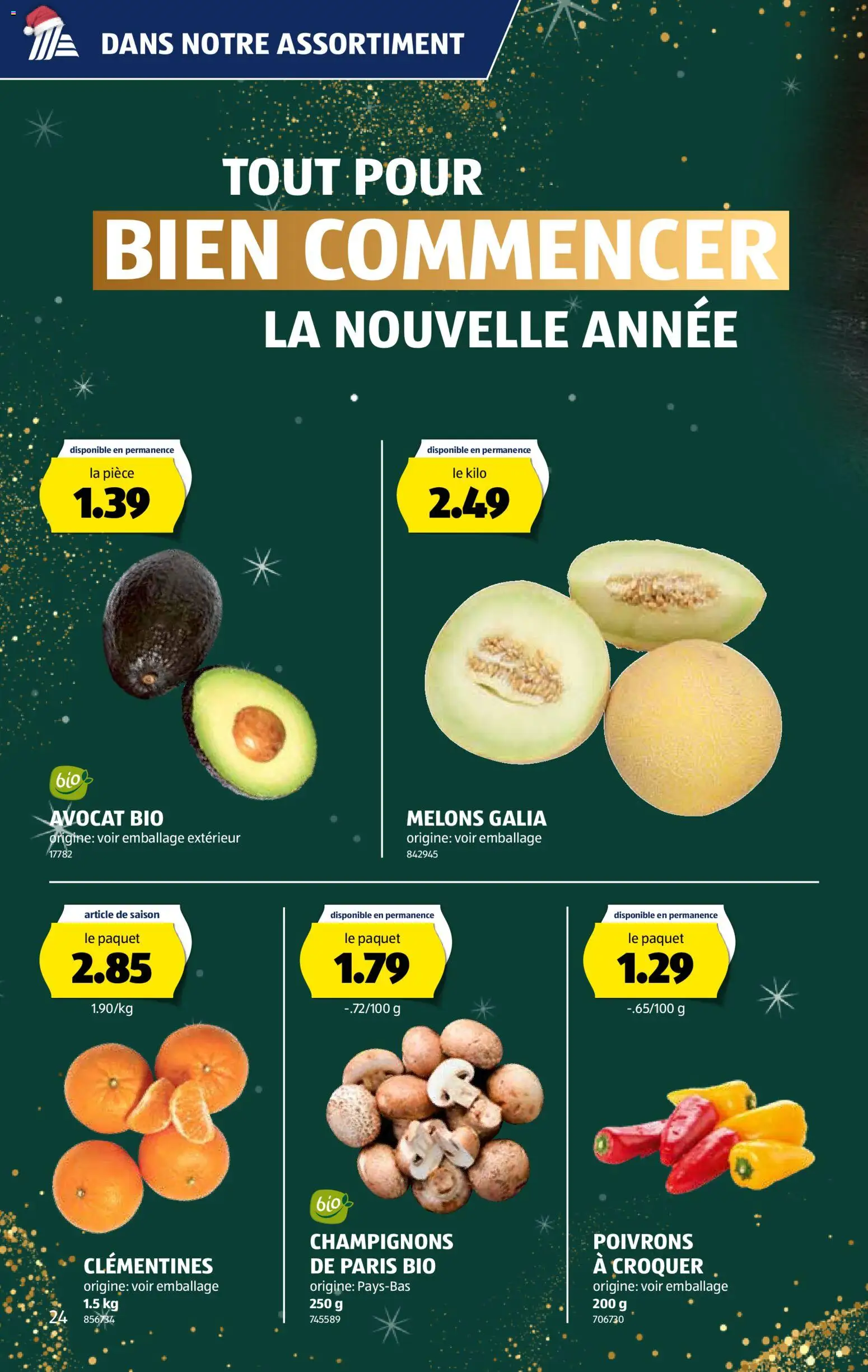 Aldi Aktionen FR – gültig ab 24.12.2025 | Seite: 25 | Produkte: Champignons