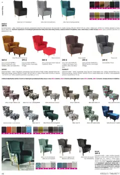 Kondela leták platný od 16.05.2025 | Strana: 48 | Produkty: Kreslá, Ušiak, Taburet, Kreslo ušiak