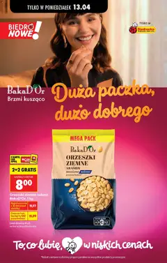 Náhled letáku Biedronka Polsko leták od 13.04.2026 | Strana: 55 | Produkty: Arašídy, Karty