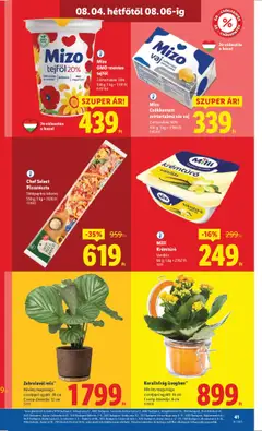 Lidl akciós ujság - amely érvényes a következő dátumtól: 31.07.2025 | Oldal: 41