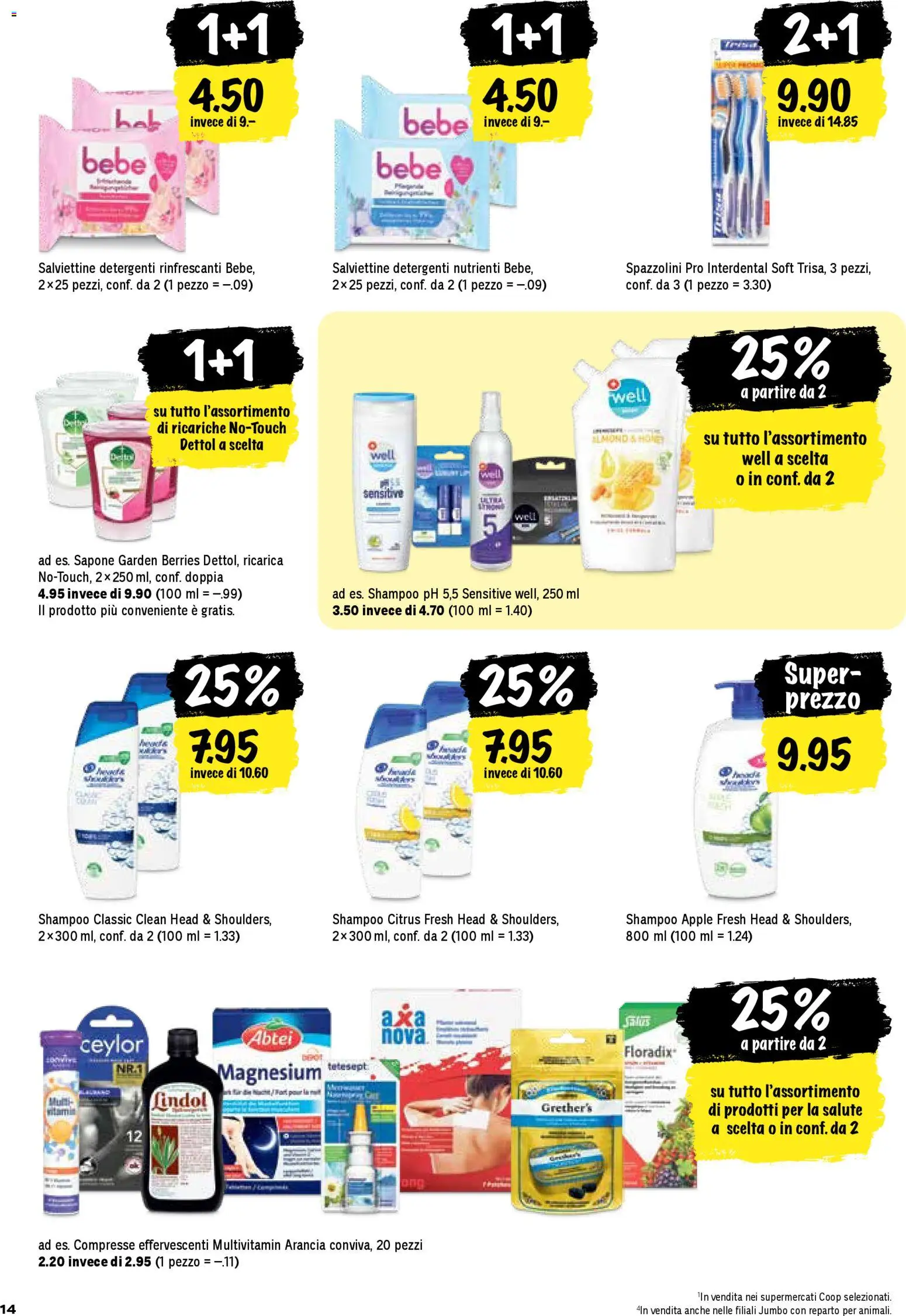 Coop - Una settimana di azioni – gültig ab 08.01.2026 | Seite: 14 | Produkte: Shampoo, Apple