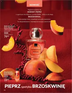 Avon Katalog 07 2025 od 01.07.2025 | Strona: 86 | Produkty: Prysznic, Brzoskwinie, Żel pod prysznic, Pieprz