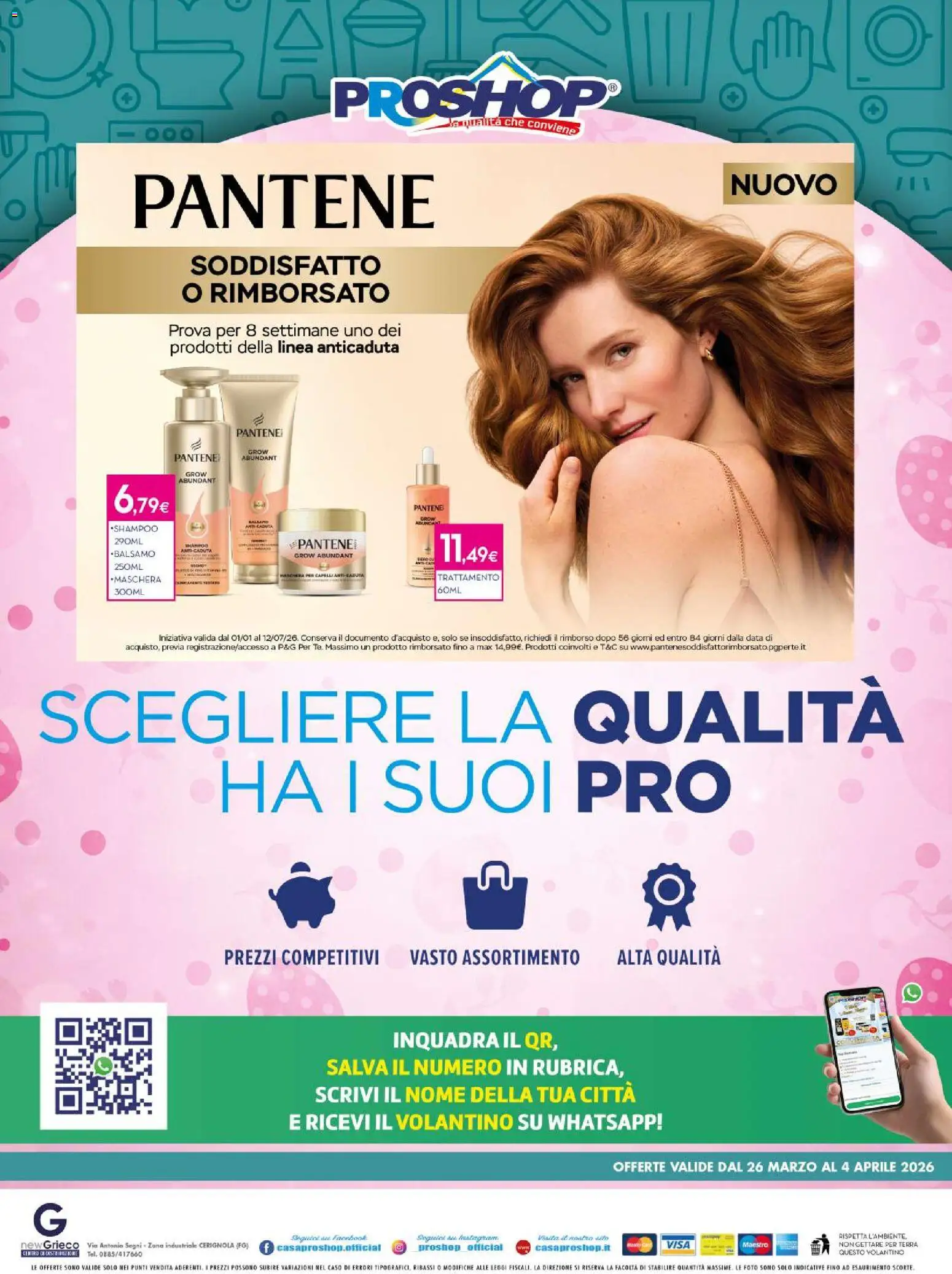 Volantino Proshop del 26.03.2026 | Pagina: 8 | Prodotti: Balsamo, Maschera, Data, Terra