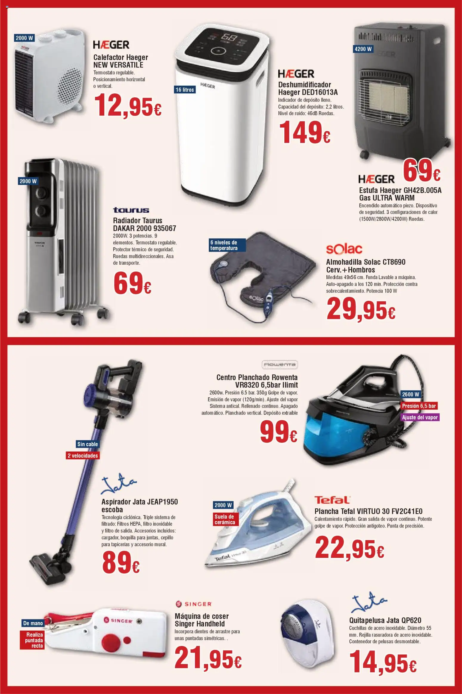 Froiz - Folleto Hiper │ válido desde el 25.11.2025 | Página: 5 | Productos: Cepillo, Funda, Aspirador, Radiador