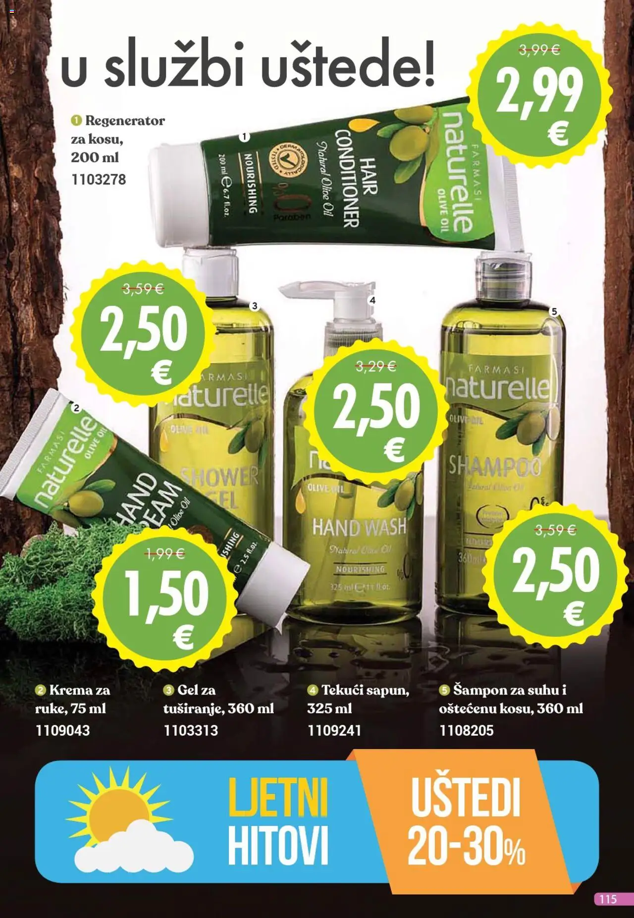 Farmasi katalog | vrijedi od 01.07.2025 | Stranica: 115 | Proizvodi: Šampon, Regenerator, Krema