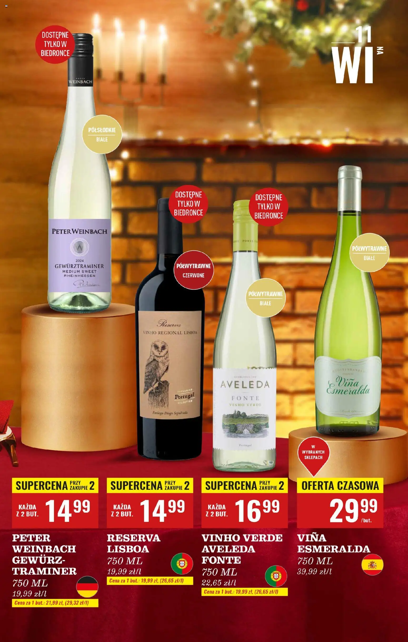 Biedronka gazetka - Czas na toast od 01.12.2025 | Strona: 19