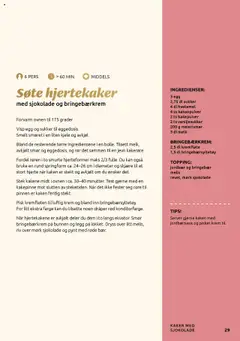 Forhåndsvisning av Joker Inspirerende bakehefte gyldig fra 16.09.2025 | Side: 29
