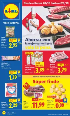 Vista previa Lidl folleto válido desde el 20.10.2025