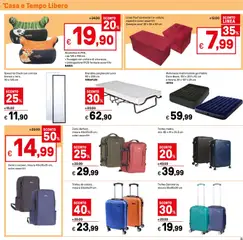 Anteprima del volantino Volantino Iper	 valido a partire dal 16.01.2026 | Pagina: 35 | Prodotti: Materasso matrimoniale, Cintura, Trolley, Specchio