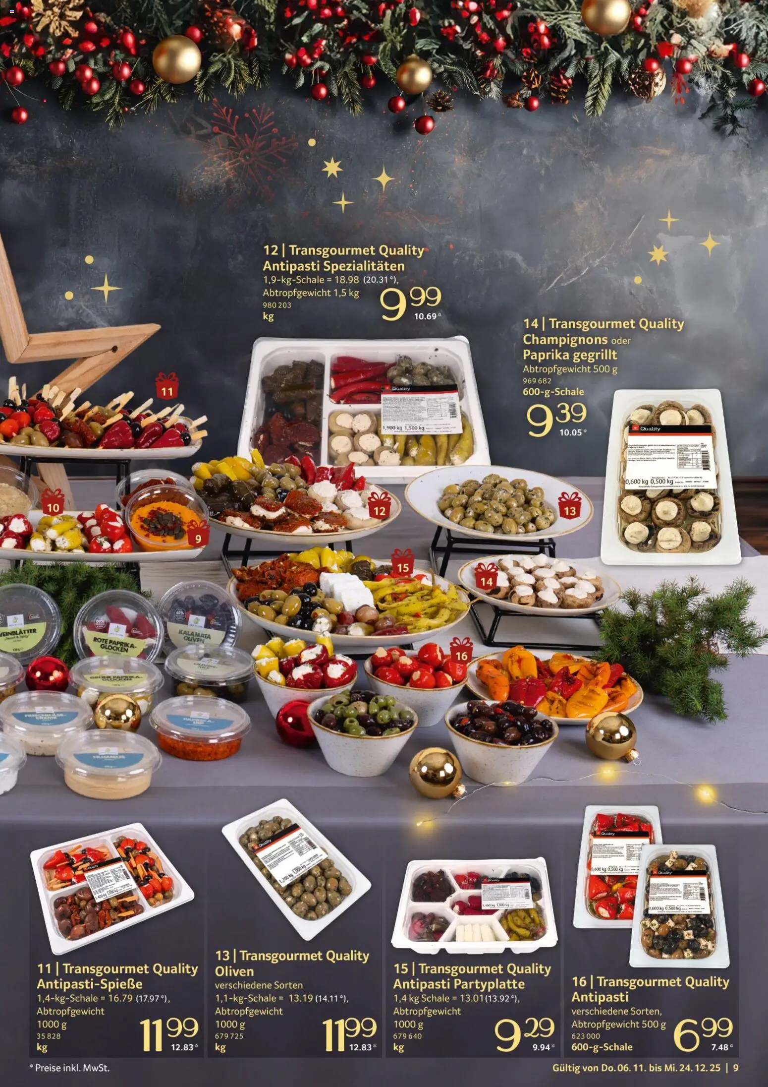 Selgros Genussmomente – gültig ab 06.11.2025 | Seite: 9 | Produkte: Champignons, Paprika