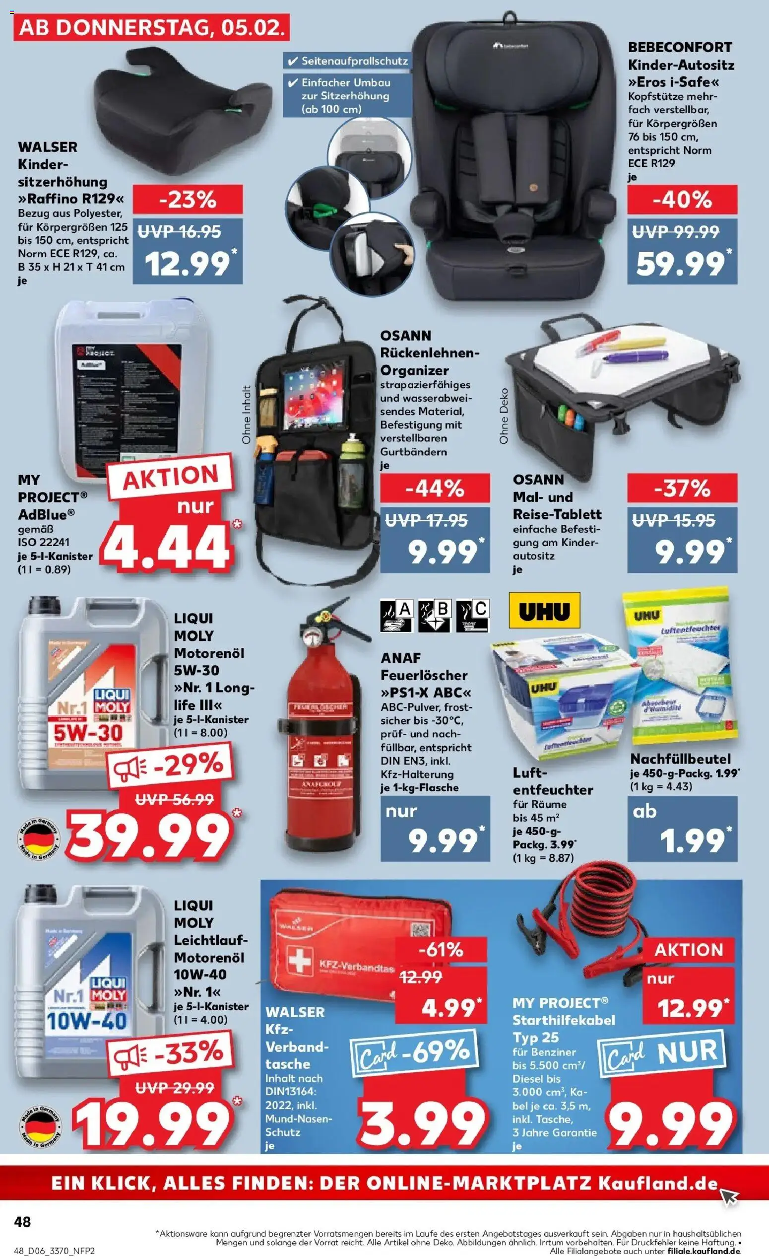 Kaufland prospekt Unterwellenborn	 – gültig ab 09.02.2026 | Seite: 48 | Produkte: Kabel, Tasche