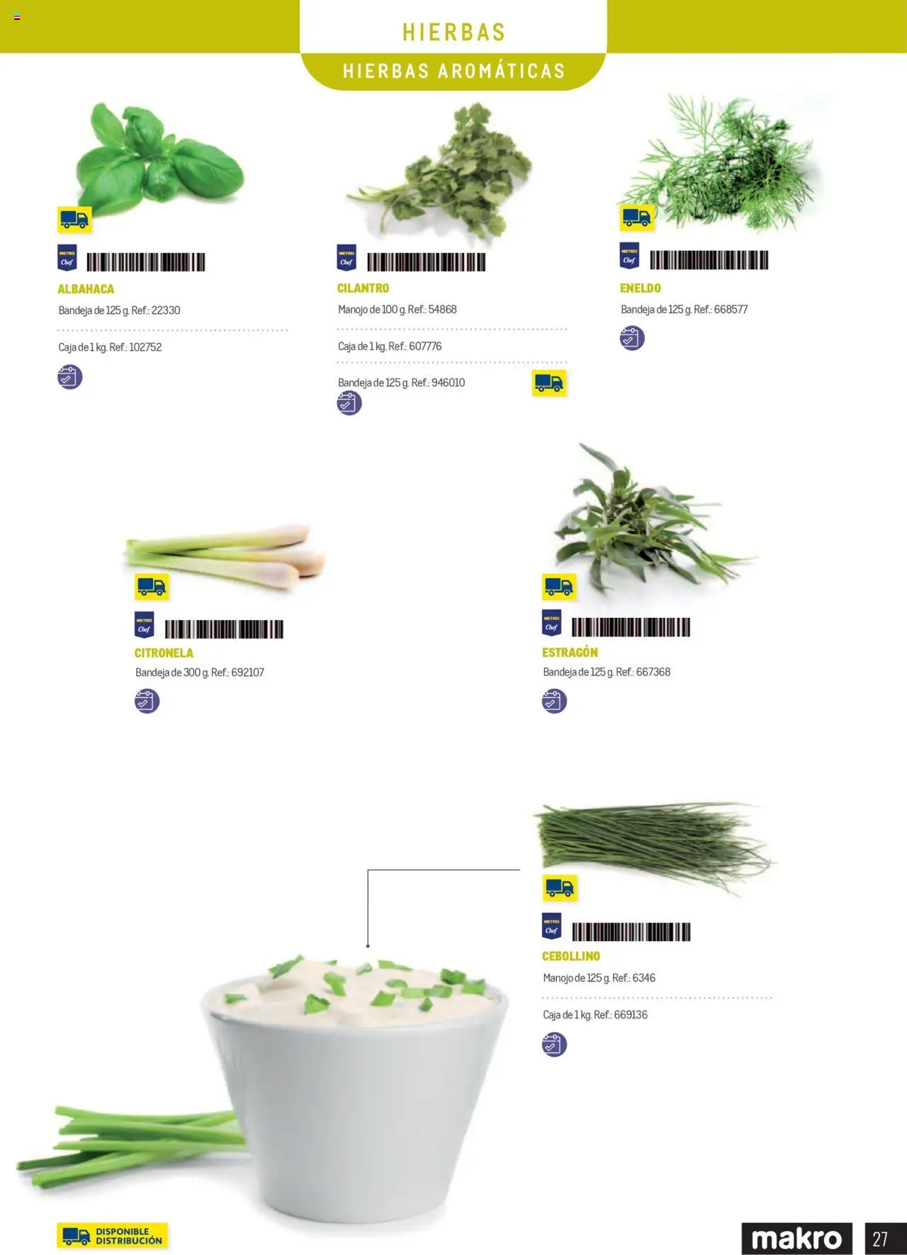 Makro catálogo │ válido desde el 01.01.2025 | Página: 27 | Productos: Bandeja, Caja