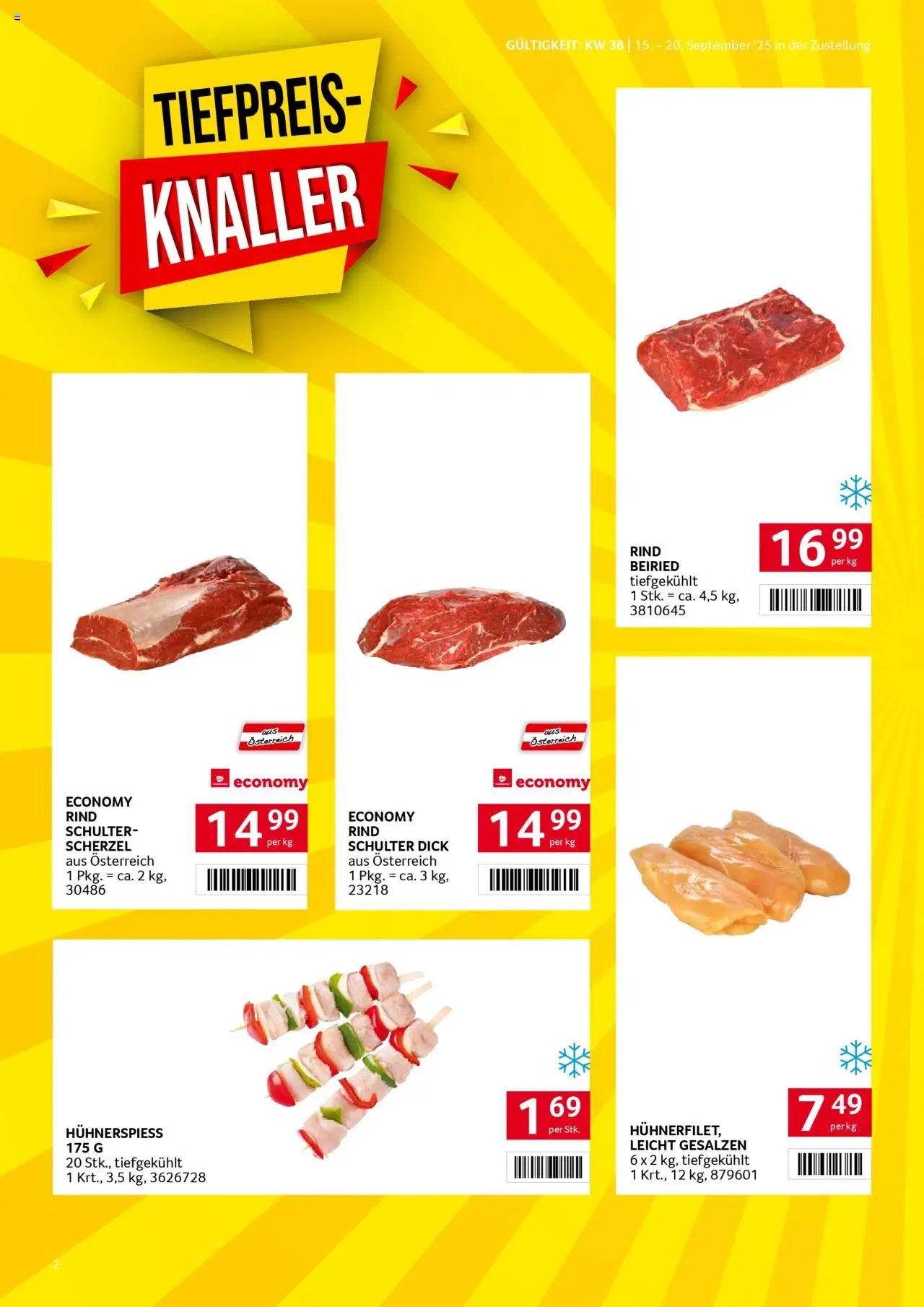Transgourmet Zustellaktion gültig ab 14.09.2025 | Seite: 2