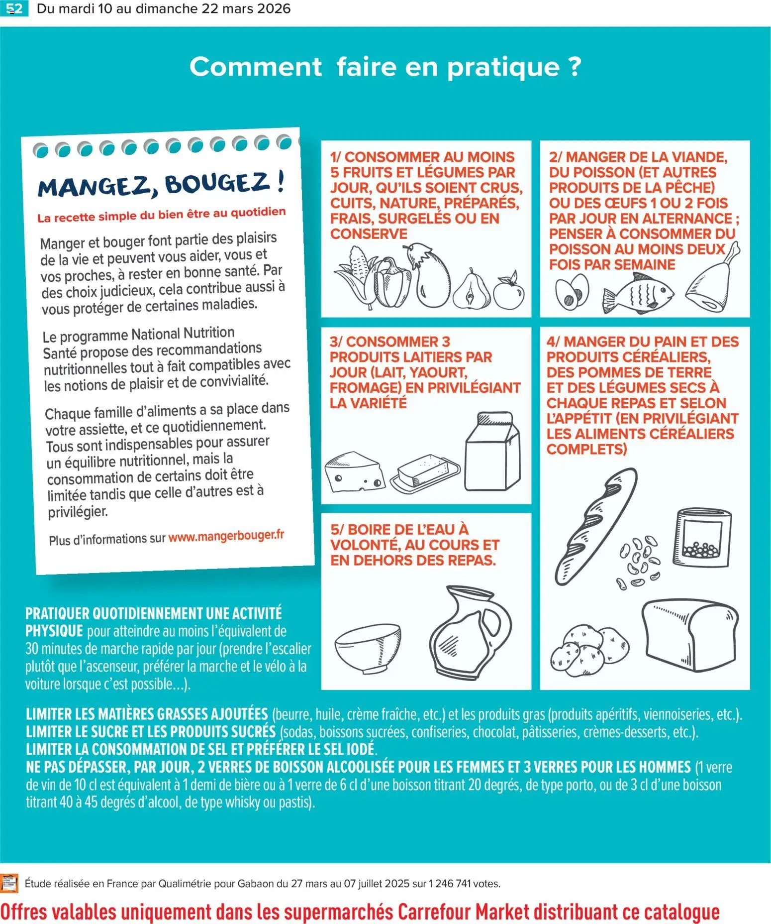{H1} | Page: 54 | Produits: Sucre, Fromage, Pain, Pommes de terre