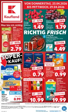 Kaufland Prospekt Berlin	 ab 23.04.2026 gültig