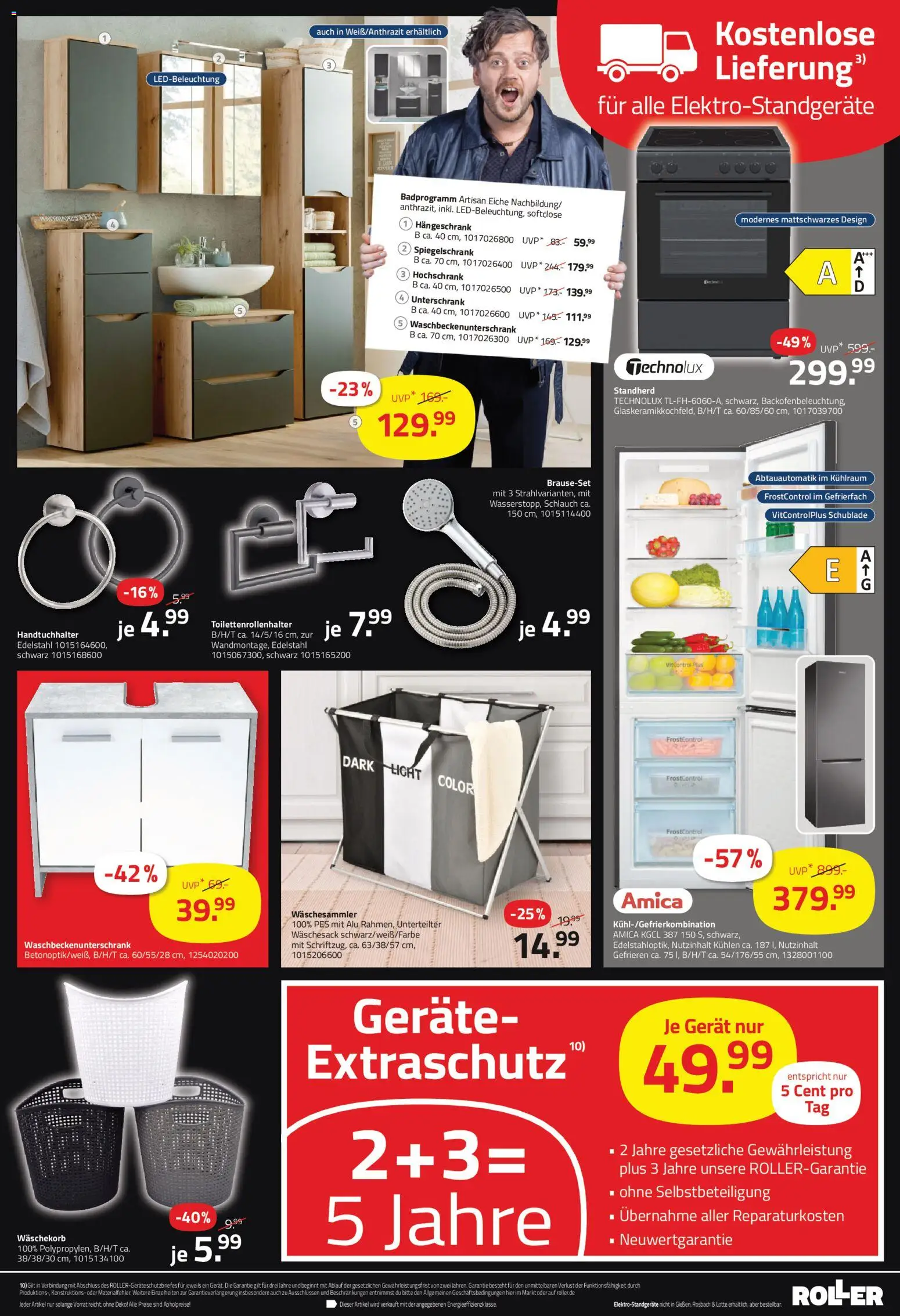 Roller - Black Friday – gültig ab 16.11.2025 | Seite: 13 | Produkte: Handtuchhalter, Spiegelschrank, Hängeschrank, Unterschrank