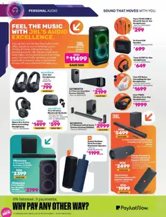 New Game catalogue – valid from 10.09.2025 | Page: 6 | Products: Earbuds, Audio, Soundbar, Water